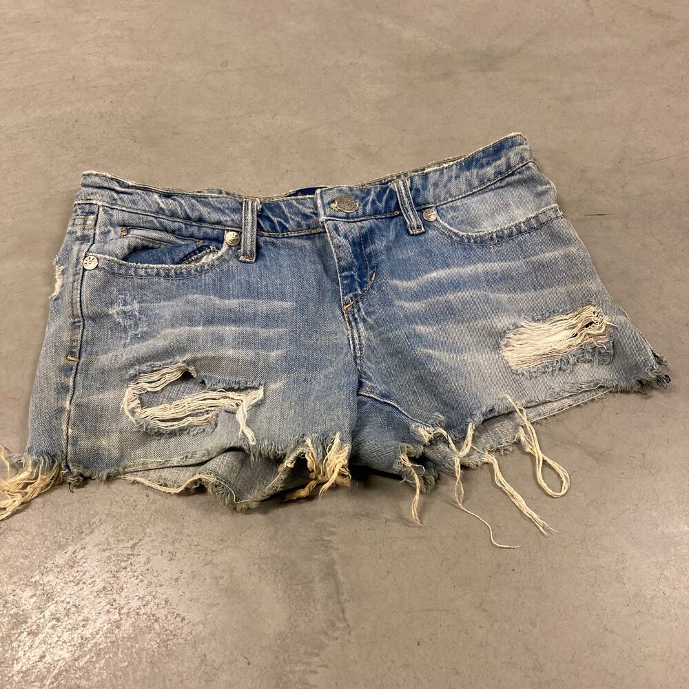 Y2K grungy Aeropostale cutoff shorts 33
